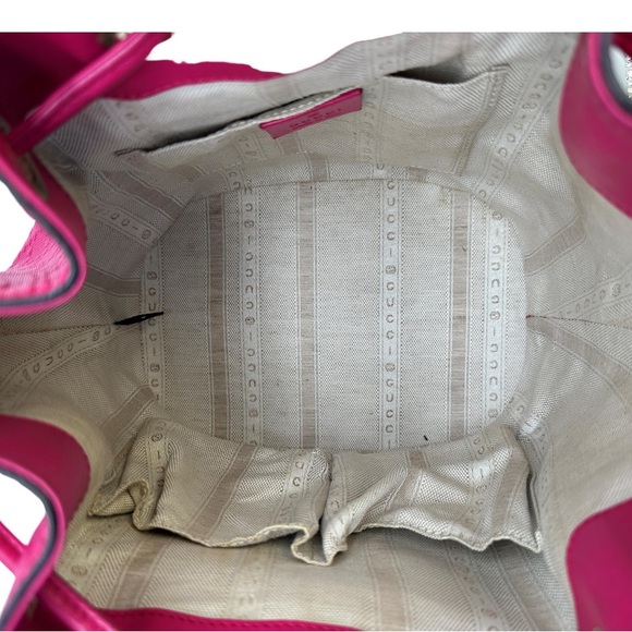 Gucci Diamente Pink Calfskin Leather Bucket Bag - Picture 4 of 7